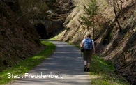 Tunnelmund Fachwerkweg Freudenberg