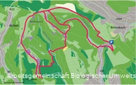 Karte Trupbacher Heide