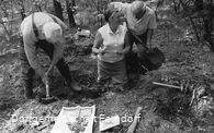 Ausgrabungen in den 1960er Jahren