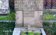 Buschey Friedhof Hagen Gedenkstein für August Kuth